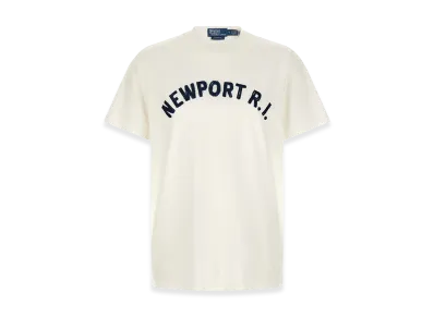 Polo Ralph Lauren Aged Effect Patch T-Shirt "Blue"
