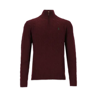 Polo Ralph Lauren Half-Zip Sweater "Red"