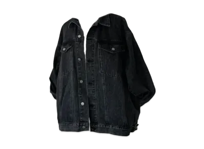 properson Perfect Silhouette Buddy Denim Jacket "Black"