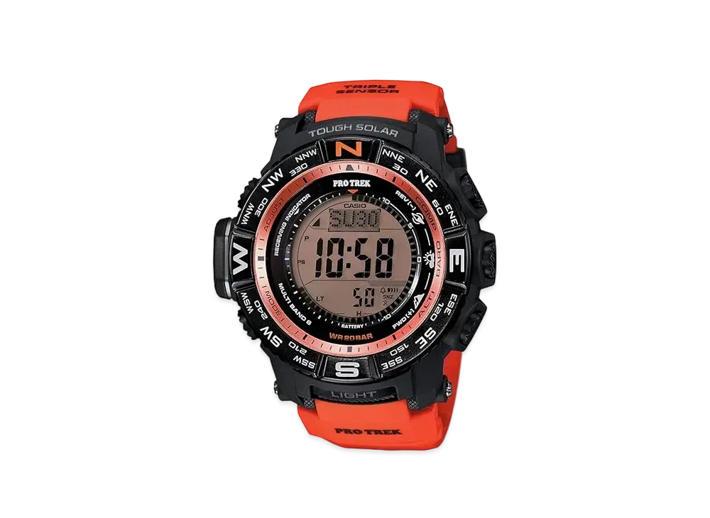 Casio PRO TREK Multifield Line PRW-3500Y-4JF "Black/Orange"