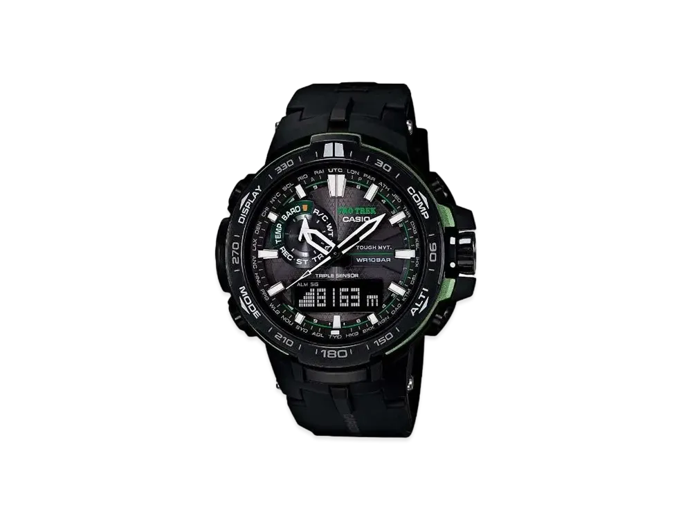 Casio PRO TREK Combination Line PRW-6000Y-1AJF "Black"