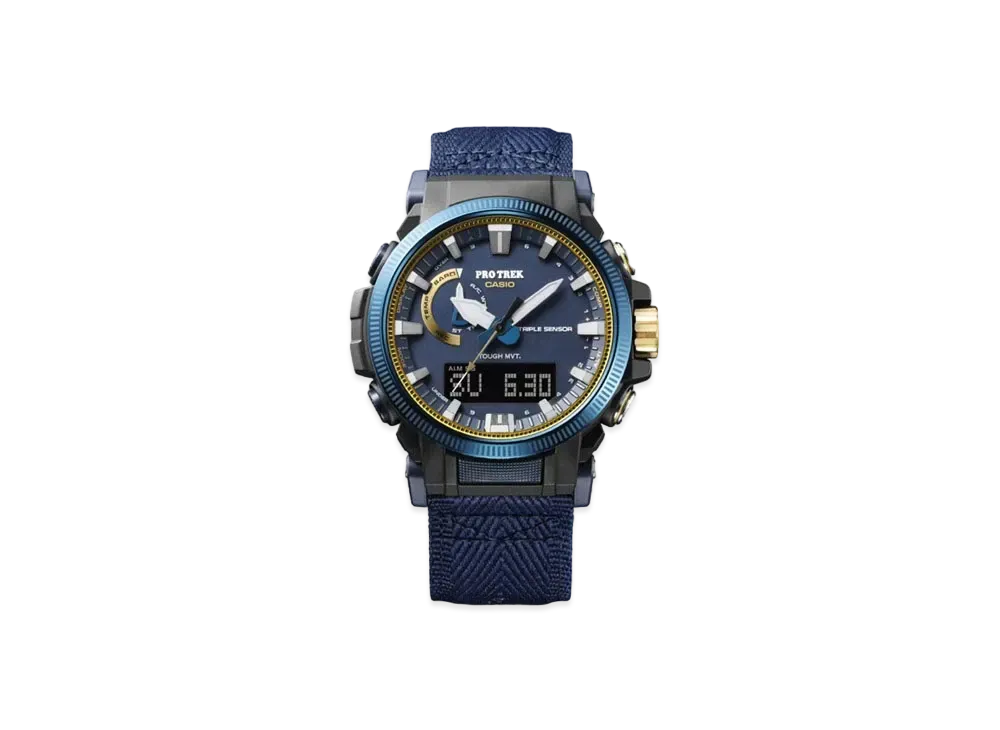 Casio Climber Line Casio Watch 50th Anniversary Model "Blue/Gold" PRW-61SS-2JR