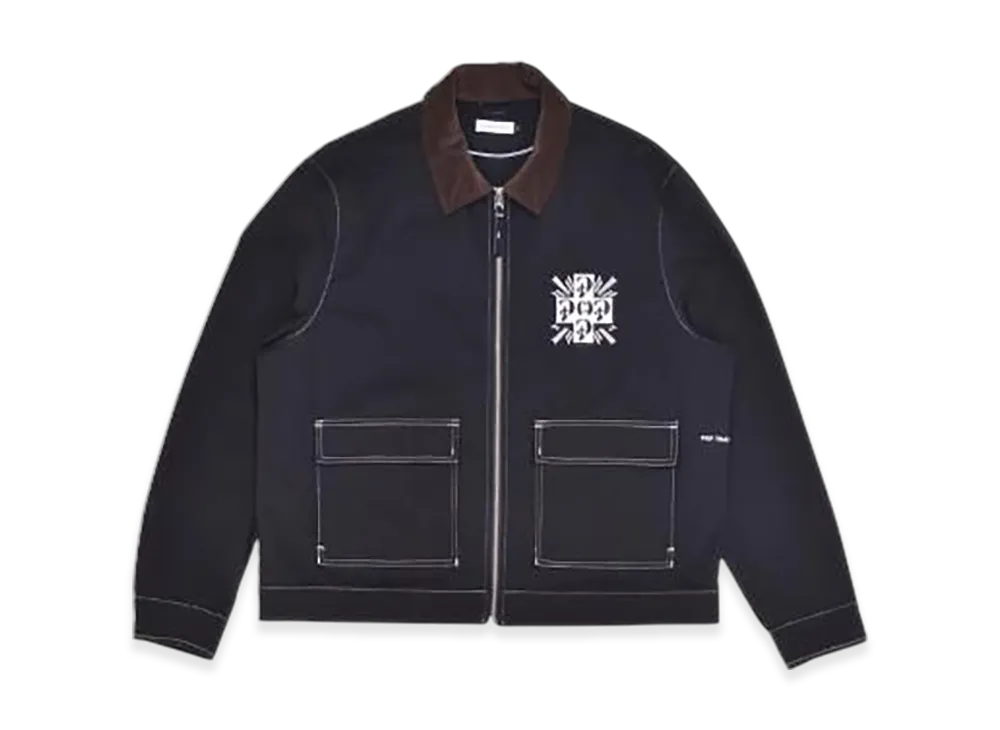 POP TRADING COMPANY Pop Fullzip Jacket "Black"