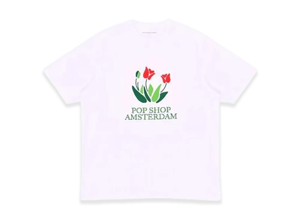 POP TRADING COMPANY Pop Tulip T-Shirt "White"