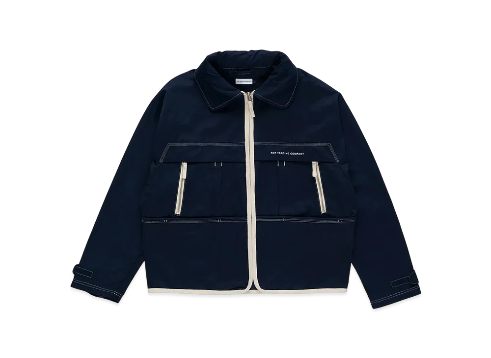 POP TRADING COMPANY New City Jacket "Navy"