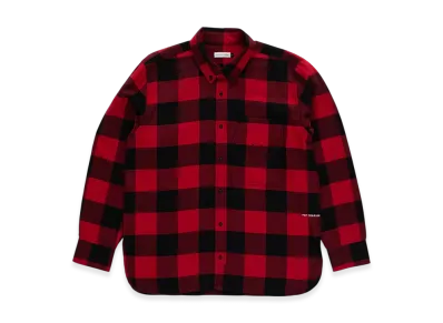 POP TRADING COMPANY Checked BD Shirt "Red"