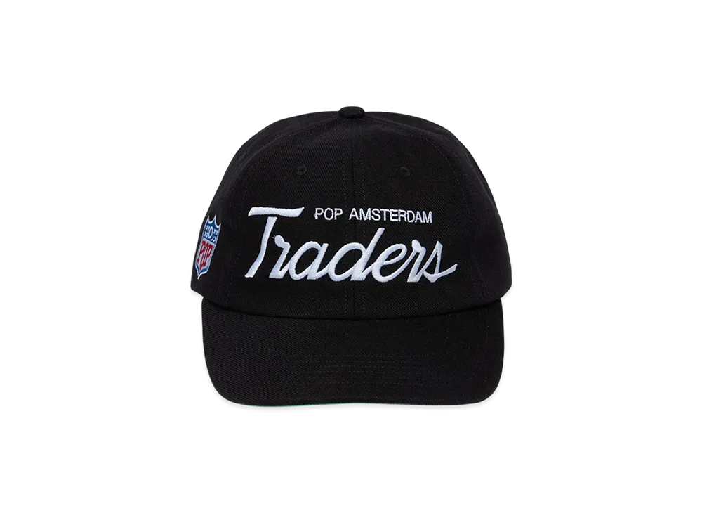 POP TRADING COMPANY Traders 6panel Cap "Black"