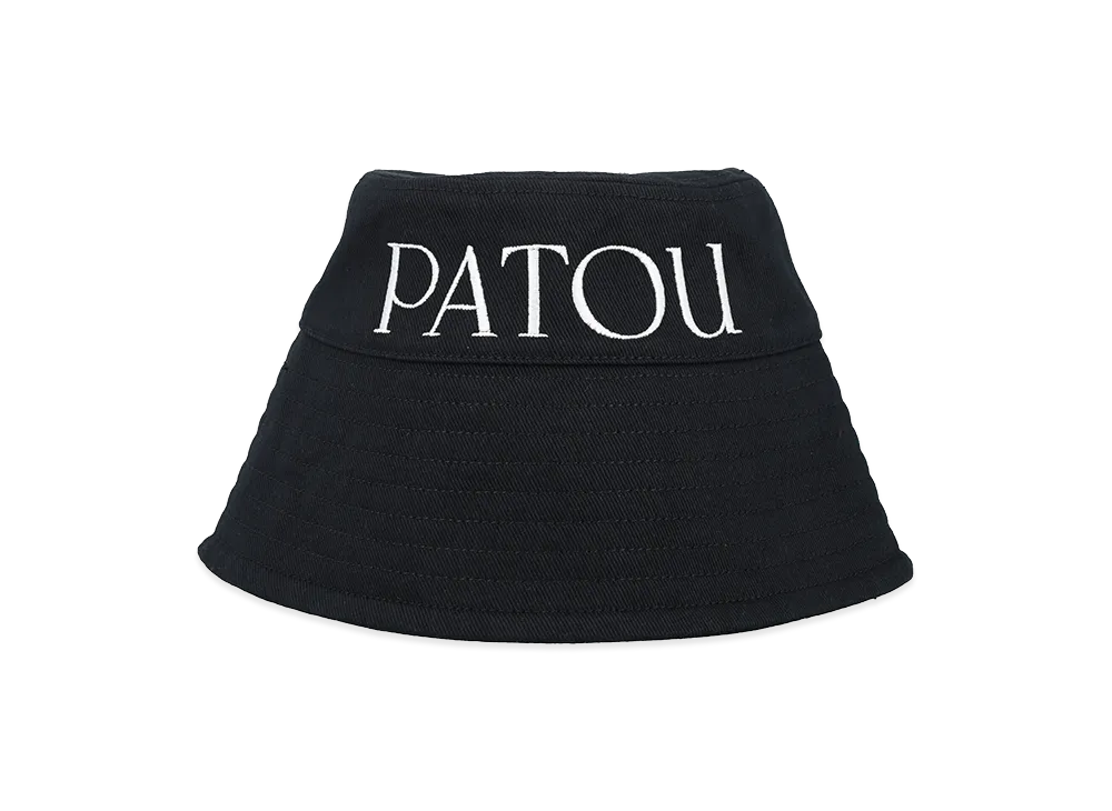PATOU Women's Canvas Hat "Black"
