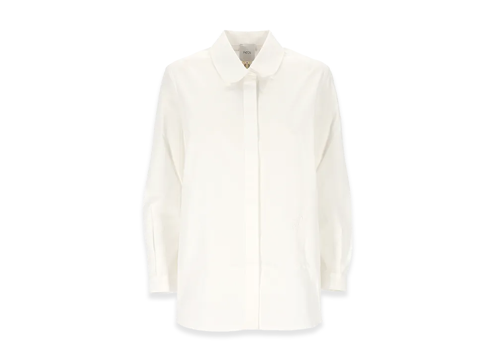 PATOU Women's Poplin Shirt "White"