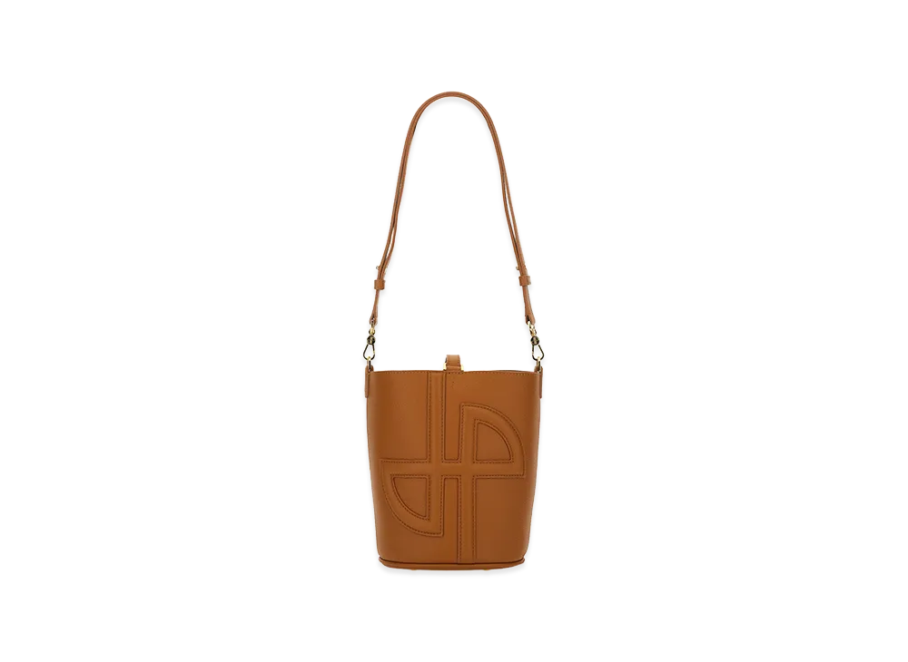 PATOU Women's Bucket Bag "Light Brown"