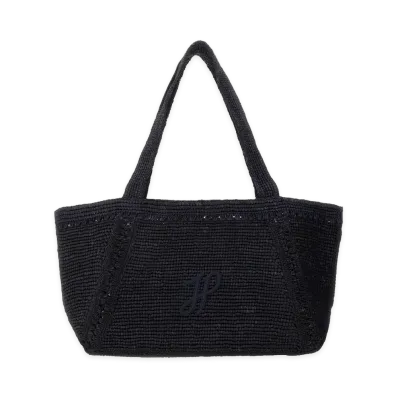PATOU Large Trapeze Tote Bag "Blue"