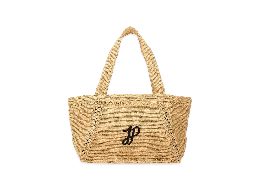 PATOU Women's Large Trapeze Tote Bag "Beige"