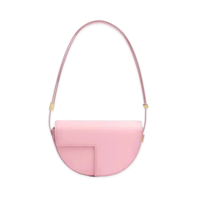 PATOU Le Petit Leather Bag "Primrose Pink"