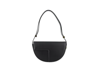PATOU Women's Le Petit Leather Bag "Black"