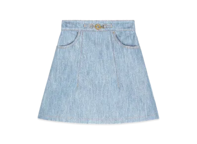 PATOU Women's Skirts "Light Blue"