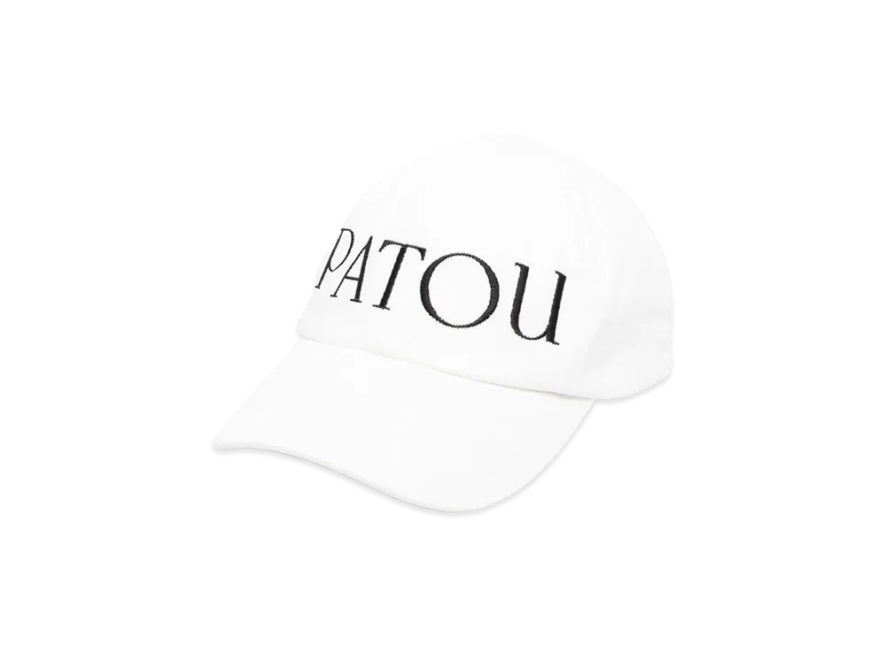 PATOU Women's Cotton Baseball Cap "White"