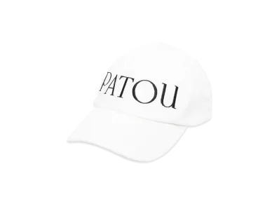 PATOU Women's Cotton Baseball Cap "White"
