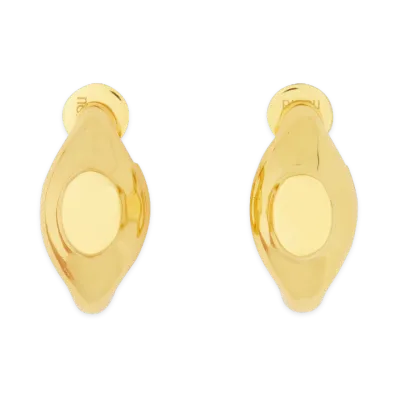 PATOU Signet Earrings "Gold"