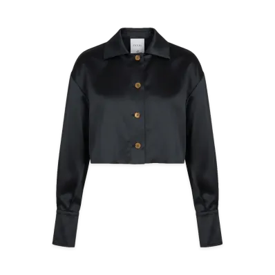 PATOU Cropped Fit Jacket "Black"