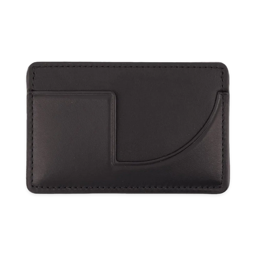 PATOU JP Leather Card Holder "Black"