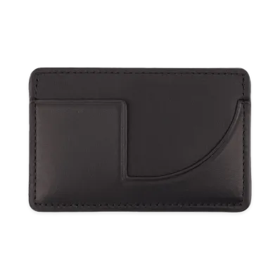 PATOU JP Leather Card Holder "Black"