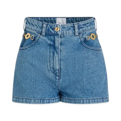 PATOU Shorts "Heritage Blue Wash"