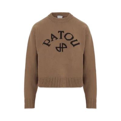 PATOU Sweaters "Brown"
