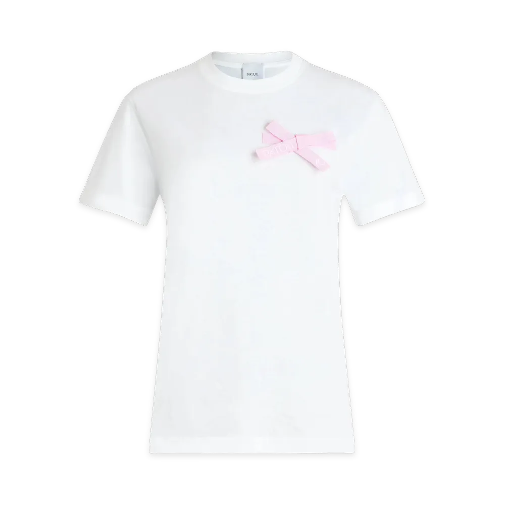 PATOU T-Shirt "Pink Pearl"