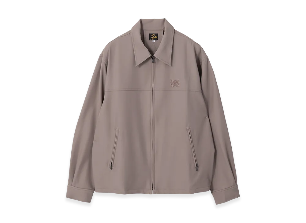 NEEDLES Work Jacket - Pe/R/Pu Cavalry Twill "Taupe"