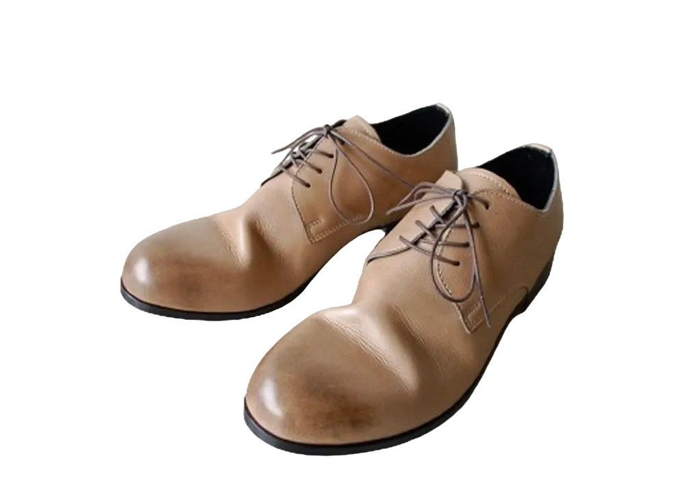 ARCOLLETTA PADRONE Derby Plain Toe Shoes "Ash Gray" PU7358-2001-23A