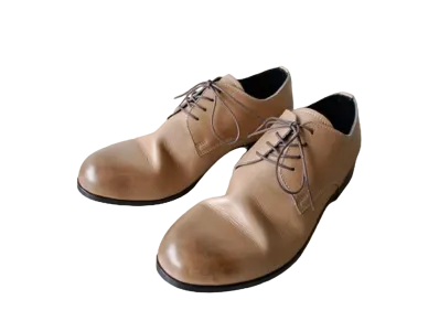 ARCOLLETTA PADRONE Derby Plain Toe Shoes "Ash Gray" PU7358-2001-23A