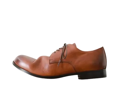 ARCOLLETTA PADRONE Derby Plain Toe Shoes "Camel" PU7358-2001-23A