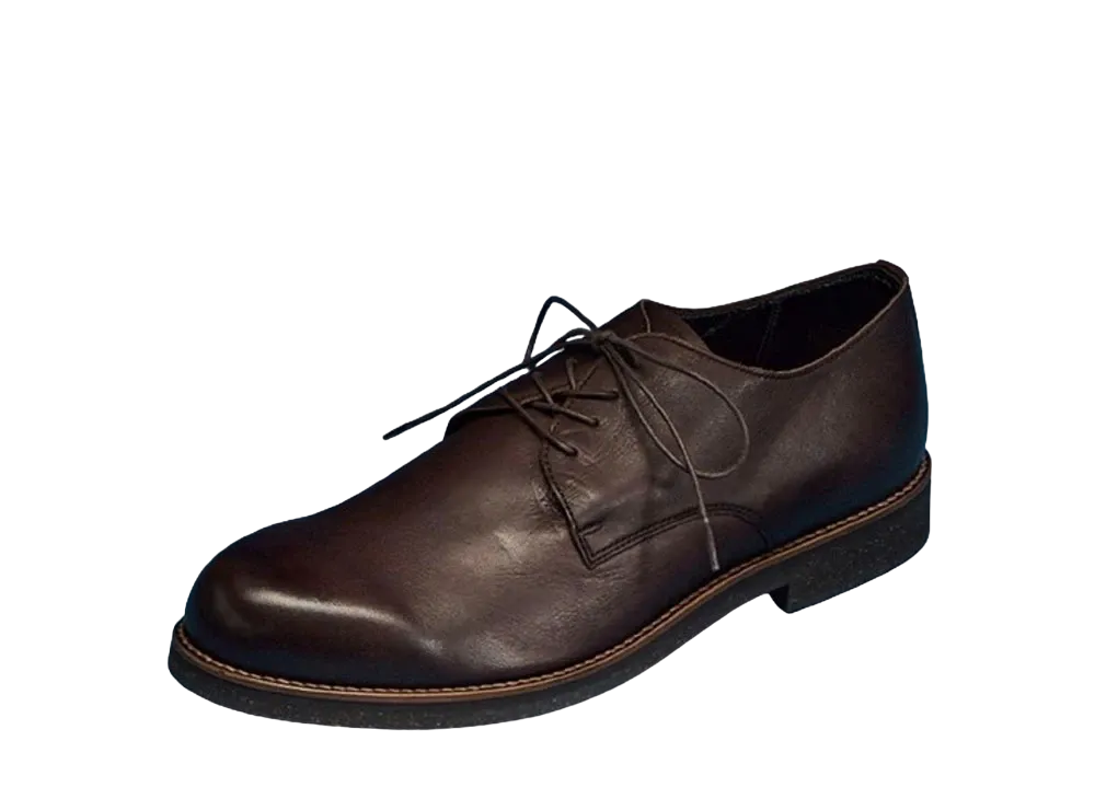 ARCOLLETTA PADRONE Derby Plain Toe Shoes (Water Proof Leather) "D.Brown" PU7358-2033-23A
