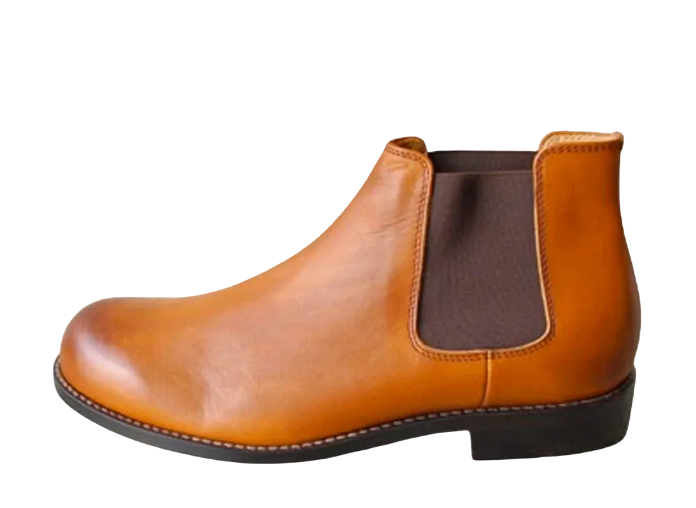 ARCOLLETTA PADRONE Side Gore Boots "Camel" PU8054-1126-23A