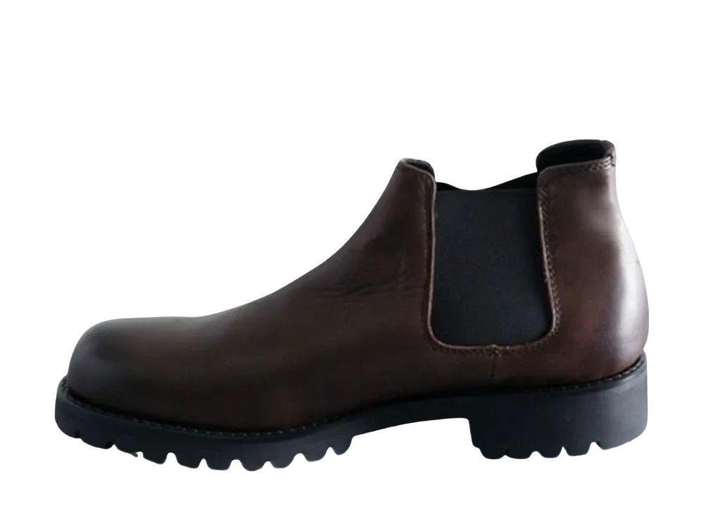 ARCOLLETTA PADRONE Side Gore Boots (Water Proof Leather) "D.Brown" PU8054-1130-23A