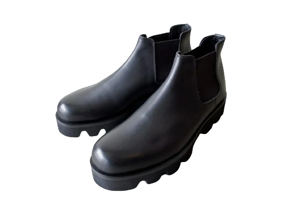 ARCOLLETTA PADRONE Side Gore Boots With Chunky Sole "Black" PU8054-1140-23A
