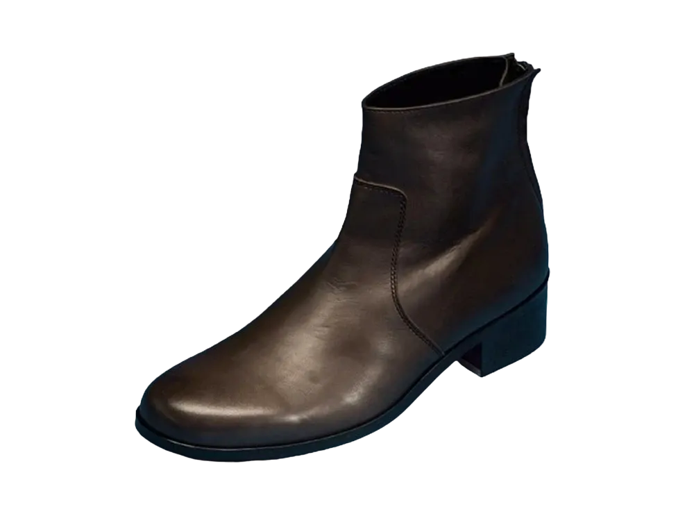 ARCOLLETTA PADRONE BL Backzip Boots "Ash Brown" PU8395-1106-23A