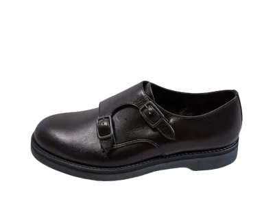 ARCOLLETTA PADRONE Double Monk Strap Shoes "Black" PU8759-2002-23A