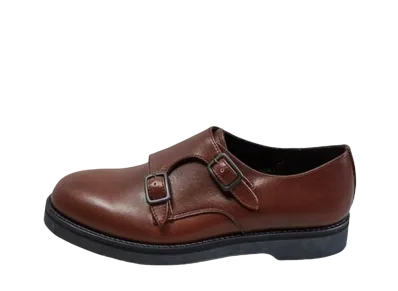 ARCOLLETTA PADRONE Double Monk Strap Shoes "Bordeaux" PU8759-2002-23A