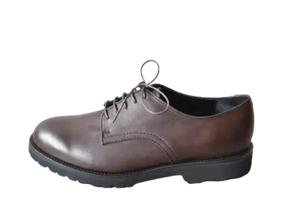ARCOLLETTA PADRONE Derby Plain Toe Shoes (Water Proof Leather) "D.Brown" PU8759-2008-23C