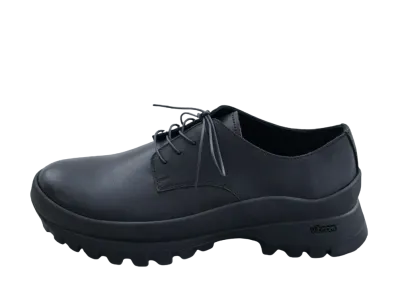 ARCOLLETTA PADRONE Derby Plain Toe Shoes with #884C Vibram "Black"