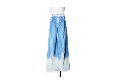 MARNI Flocky Wide Pants "Blue"