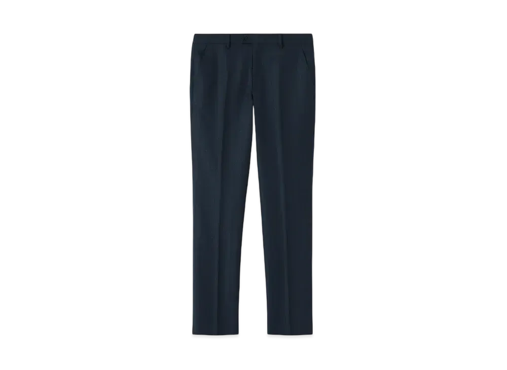 Paul Smith Slab Stripe Single 2B Suit "DarkGreen"