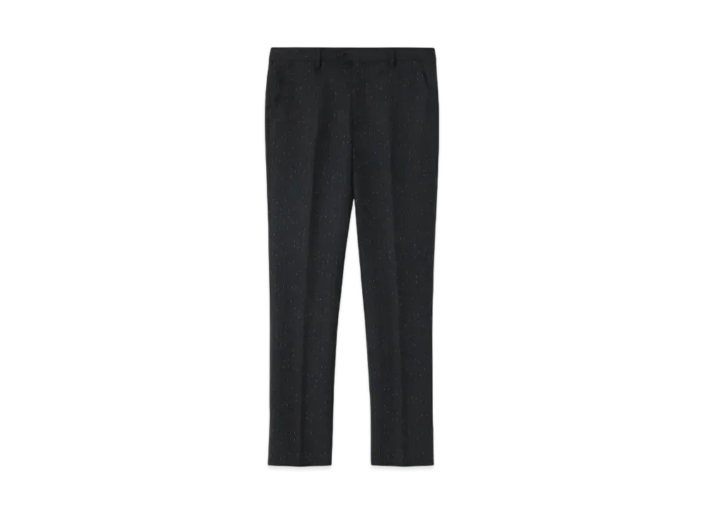 Paul Smith Slab Stripe Single 2B Suit "Black"