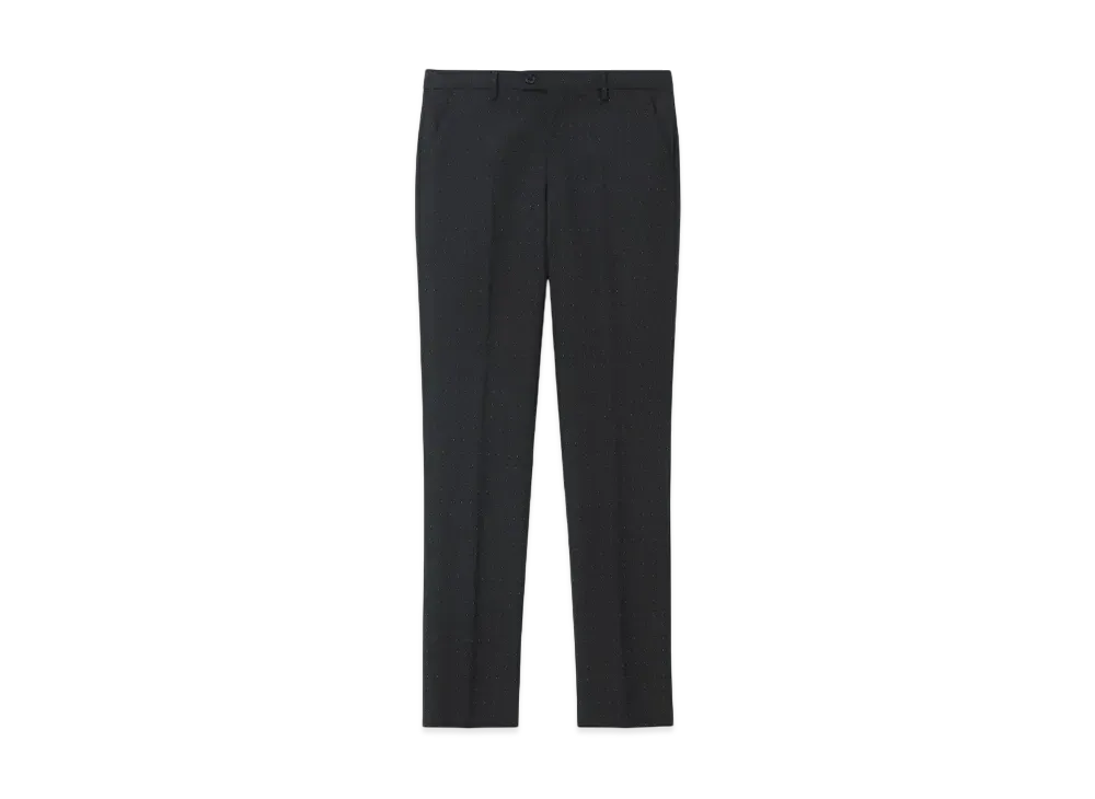 Paul Smith Color Pin Dot Single 2B Suit "Black"
