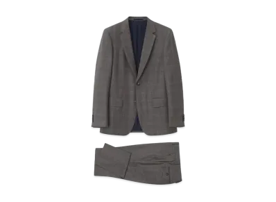 Paul Smith Stitch Check Single 2B Suit "Camel"