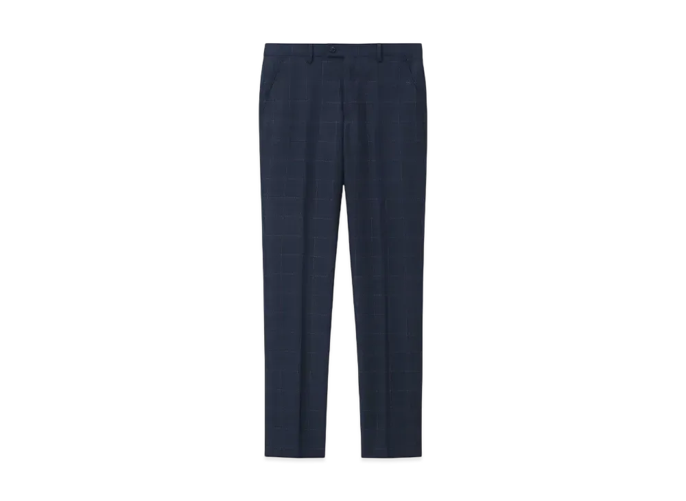 Paul Smith Stitch Check Single 2B Suit "DarkBlue"