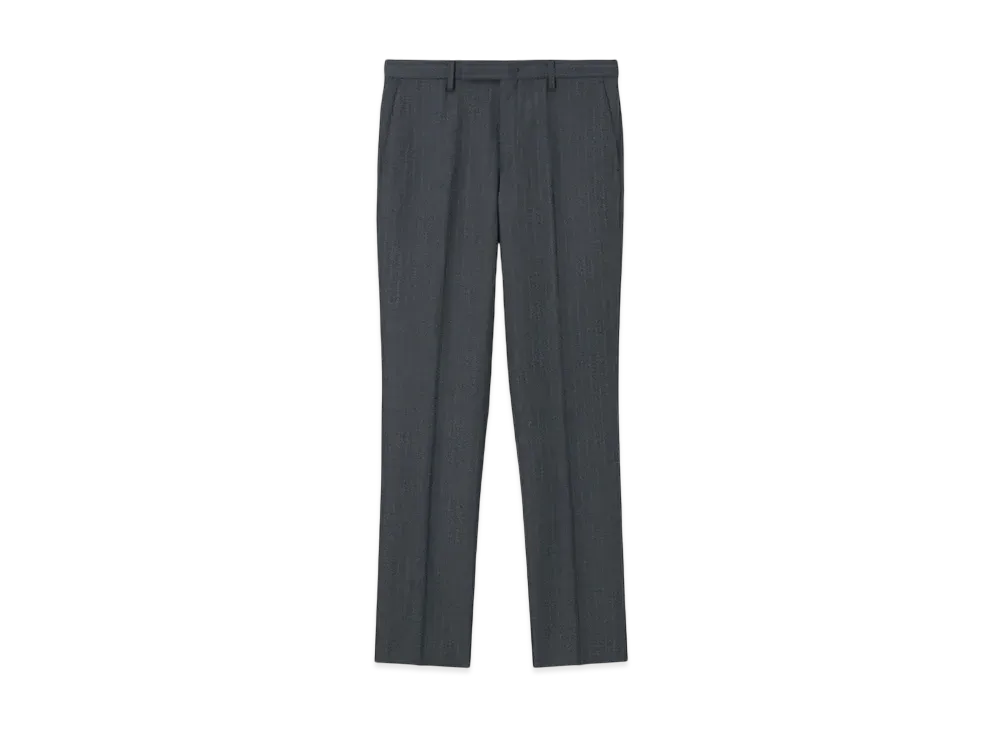 Paul Smith Gradient Stripe Single 2B Suit "Gray"