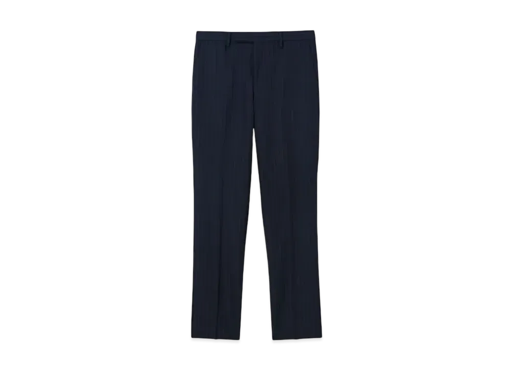 Paul Smith Gradient Stripe Single 2B Suit "Navy"