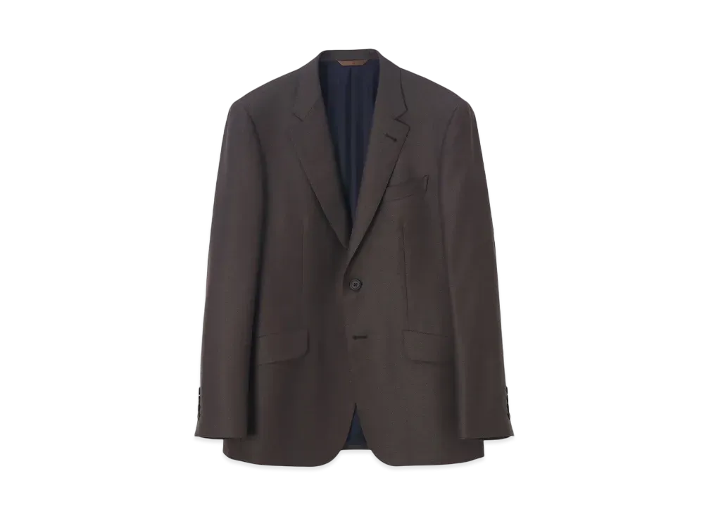 Paul Smith Traveler Wool 2B Suit "Brown"